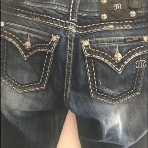 Miss Me bermuda jean shorts, sz 29